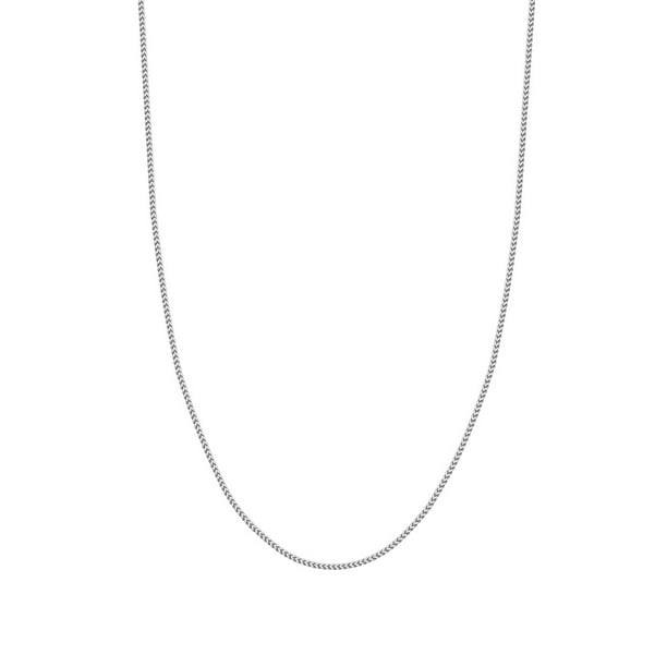 American Set Co 14k White Gold 1.7mm Hollow Square Franco Chain Necklace with Lobster Claw Clasp American Set Co 14k White Gold 1.7mm Hollow Square Franco Chain Necklace with Lobster Claw Clasp
